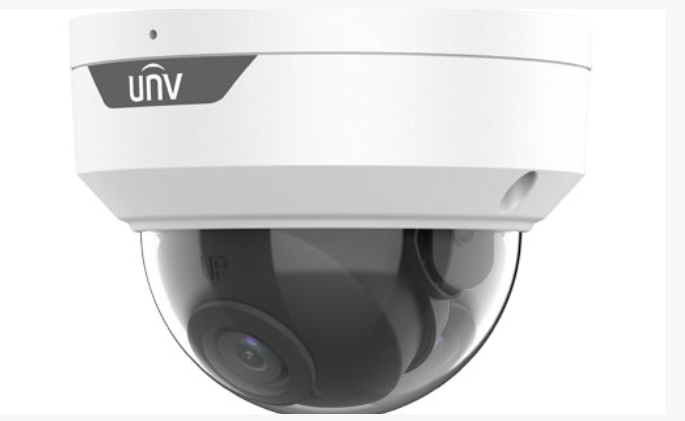 UNIVIEW IPC325LE-ADF28K-G1 Telecamera di rete a cupola fissa IR HD da 5 MP resistente agli atti vandalici