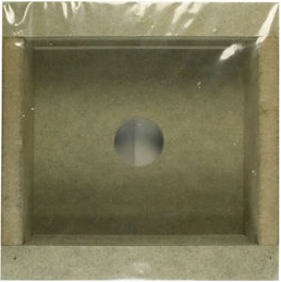 BASALTE 1992-12 Flush-mounting box Single frame
