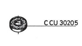 RIB CCU30205 CUSC. 30205 25 52 16.25