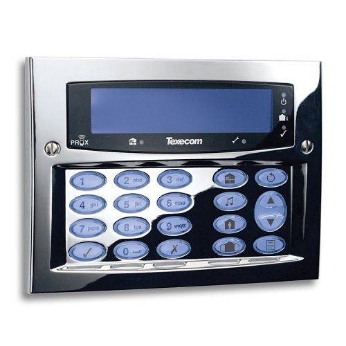 VIMO C1VERPRELCDESMC Tastiera Premier Metallo, superficie in cromo lucido.  LCD 32 caratteri grandi + Prox