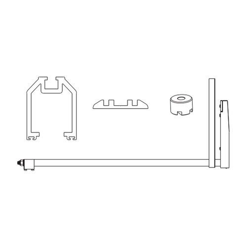 TOPP 3Q3030 Kit S10 Sistema antipanico semplice per profili R5