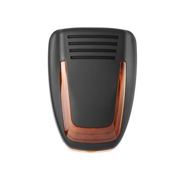 VENITEM 23.25.56 Sirena MOSE L VOCAL LUX nero opaco/arancio con sistema anti-schiuma/anti-shock