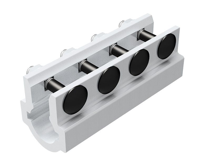 SOMMER 25049.1 Giunto accoppiamento in aluminio 25.4 mm L= 120 mm