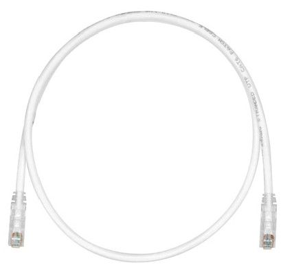 PANDUIT UTPSPL2MY Copper Patch Cord- Cat 6- Off White LSZH UTP Cable