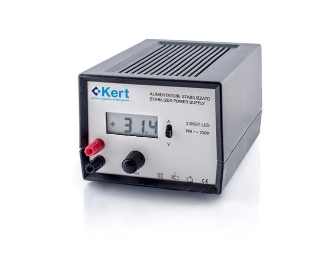 KERT KAT5VD Alimentatore stabilizzato uscita variabile 1÷15Vdc 5A