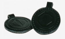 CDVI PPN TAG IN PLASTICA NERO PORTACHIAVE A 125 KHZ