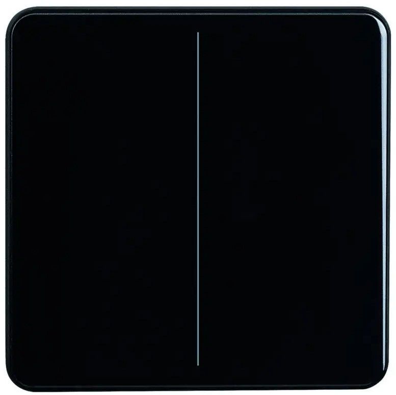ELSNER 71122 KNX eTR M Push Button with Temperature Sensor, black