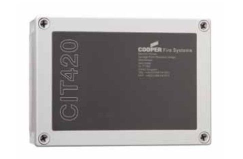 COOPER CSA FIRE CIT420 GAS ANALYSIS MODULE 4 ÷ 20MA WITHOUT RELAY
