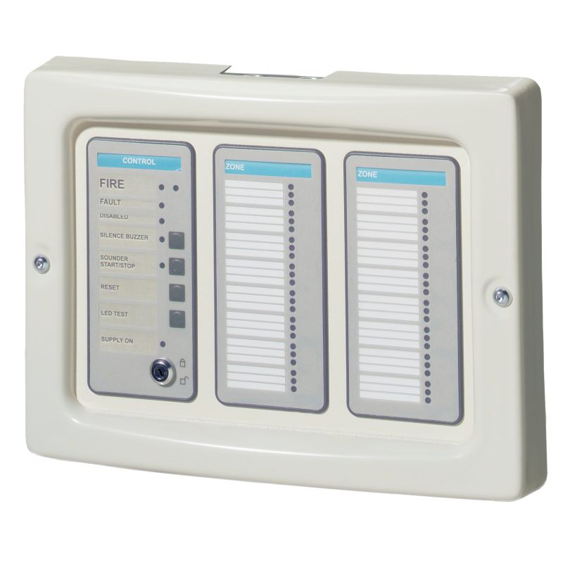 ARITECH FIRE FR748LED 700 series LED repeater panel - Equipped with 48 zones and general indications
