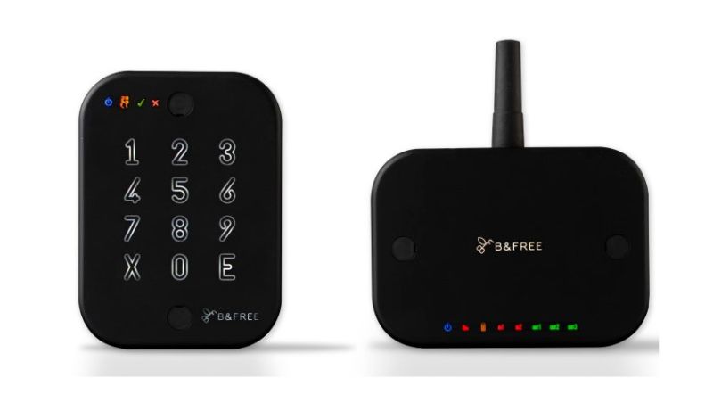 PLEXA BF-001 Kit BeFree- Centrale + Tastiera + Alimentatore + C