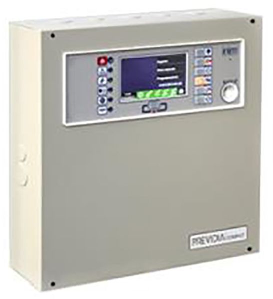 INIM FIRE PREVIDIA-C100SZED Analog addressed fire alarm control unit equipped with 1 LOOP - Dark Gray Color