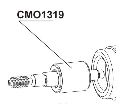 RIB CMO1319 ROT.C/SHAFT DUKE 230V