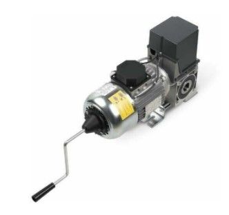 NICE HDFN 45.95 ME15 KU Electromechanical gearmotor for high-speed doors HDFN 45 Nm 95 rpm Ø25 mm with brake