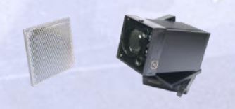 SETRONIC BS70 Linear Smoke Detector, operating range 10 ÷ 70 m