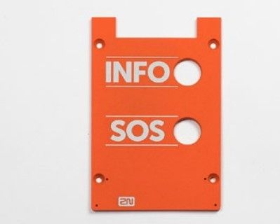 9152903 2N IP Safety Front panel two button- INFO&SOS