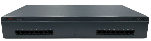 AVAYA 700449473 IP OFFICE IP500 EXPANSION MODULE ANALOG TRUNK 16