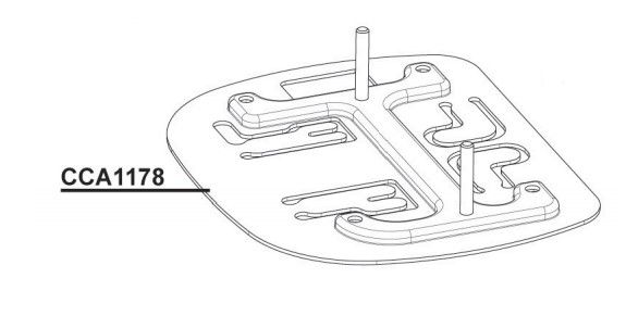 RIB CCA1178 K500 BASE PLATE