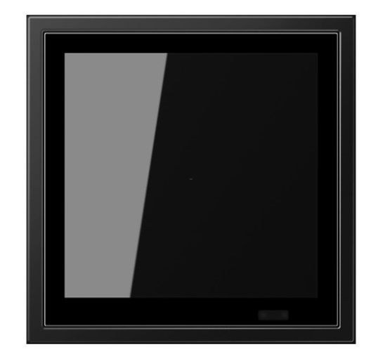 JUNG LSZ459BFD1SSWM KNX LS TOUCH environmental controller with single plate
