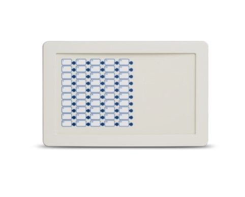INIM FIRE FPMLED-L Front module equipped with 50 programmable three-color LEDs