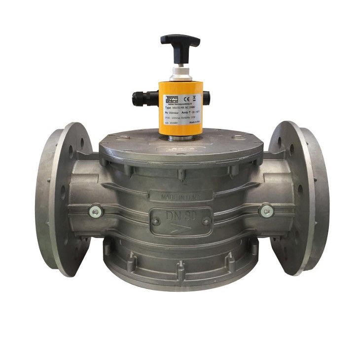TECNOCONTROL VR751 Elettrovalvola riarmo manuale 230V NC DN125