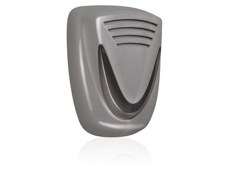 VENITEM 23.26.32 MINI MURANO AL self-powered siren silver-smoked grey