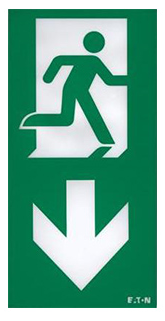 COOPER CSA LIGHTING LUM10592 CrystalWay 30m LOW VERTICAL PICTOGRAM