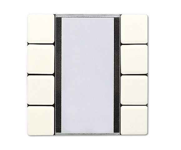 JUNG LS2094NABS Universal 4-channel button sensor for KNX bus coupler 2070U - white