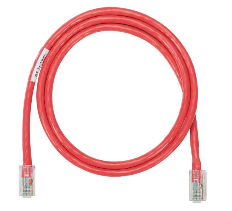 PANDUIT NK5EPC1MRDY NK Copper Patch Cord- Category 5e- Red UTP Cable-