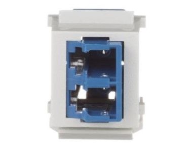 PANDUIT NKDLCMZWH NK LC Duplex Adapter Module- WH- Ceramic- Singlemo