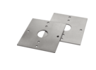 BFT P111804 PFC SL PIASTRINE FISSAGGIO CARRELLO SU PRV