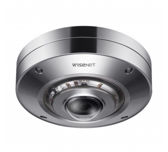 HANWHA XNF-9010RS 4K IR Outdoor Stainless Steel Vandal Fisheye