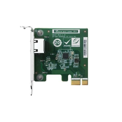 QNAP QXG-2G1T-I225 SINGLE PORT 2.5GBE 4-SPEED Vari per Networking