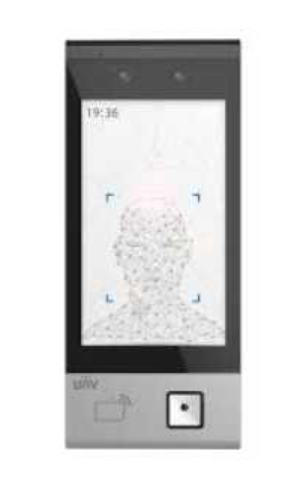 UNIVIEW OET-573B-HMQR-WR Terminale di riconoscimento facciale da 7 pollici