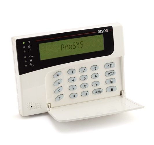 RISCO RP128KCL0ICA Tastiera Alfanumerica LCD Display Grande ad Icone Retroilluminata 