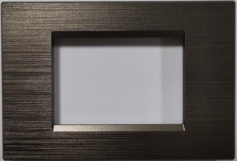MAPAM 8003SL-7 8003SL-7 Art 3P Dark Brown Brushed Technopolymer Plate