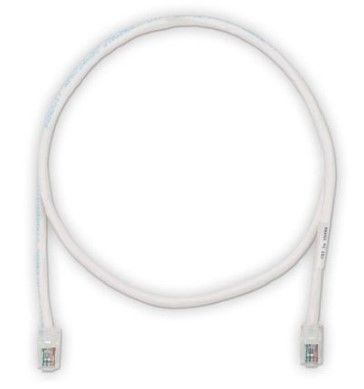 PANDUIT UTPCH2MY Copper Patch Cord- Cat 5e- Off White UTP Cable- 2 Meter