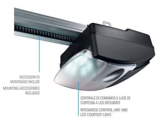 ALLMATIC 12007093 SEKTIO 500 SET 24Vdc irreversible electromechanical gear motor
