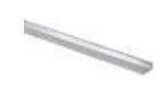 GIBIDI 70620 DSA200 Aluminium profile for conductive edge L=2 m