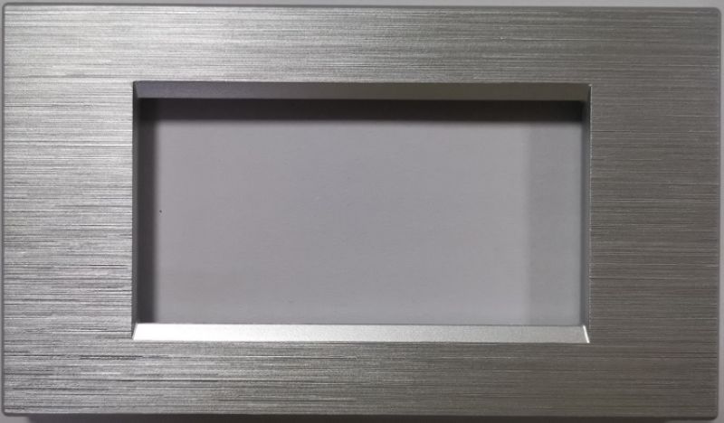 MAPAM M6004SL-9 M6004SL-9 Gem 4P S Brushed Technopolymer Plate