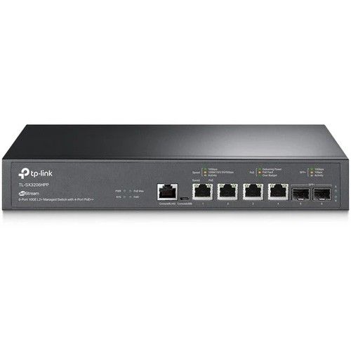 TP LINK TL-SX3206HPP JETSTREAM 4-PORT 10GBASE-T Switch Switch Stand-Alo