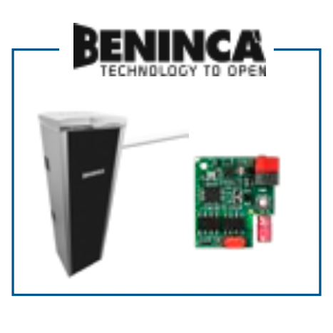 Beninca 24V gearmotor kit and electronic board
