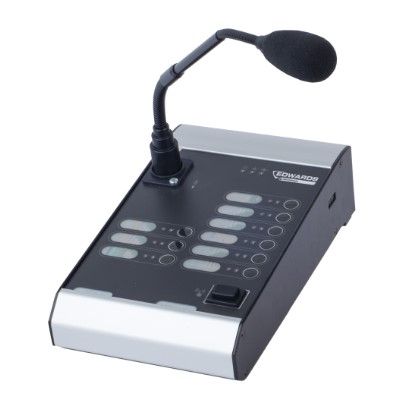 ARITECH FIRE EST-DMS Microphone station for zone announcements with 9 configurable function keys + PPT.