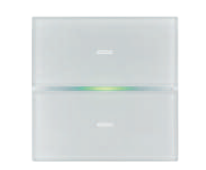 EELECTRON 9025GL02B01 DOUBLE GLASS 2 CH. - WHITE + RGB