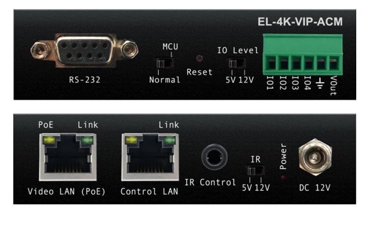 EL-4K-VIP-ACM A/V Over IP ELAN 4K Video Over IP Advance Control Module