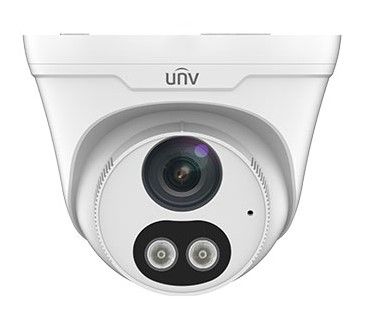 UNIVIEW IPC3612LE-ADF28KC-WL Telecamera di rete fissa a bulbo oculare IR HD ColorHunter da 2 MP