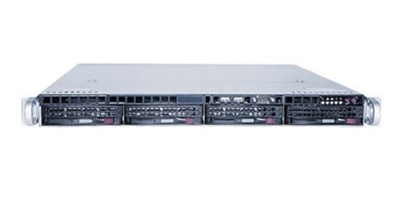 HANWHA 1U-4BAY-SERVER-40TB 1U 4 Bay Hot-swap Rackmount Server