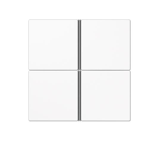 JUNG LS404TSAWW Key cover for 4 channel sensor module - mod. LS990- alpine white