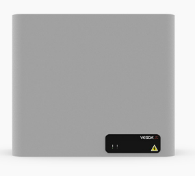 NOTIFIER VPS-250-STX-SLV VESDA-E power supply in aluminum enclosure