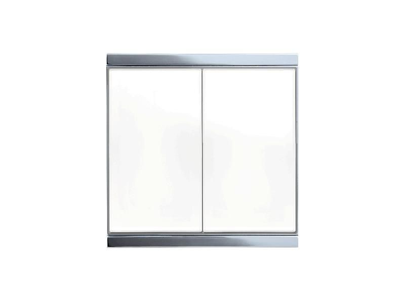 ELSNER 70286 Corlo M2-T- white / chrome glossy Double Push Button
