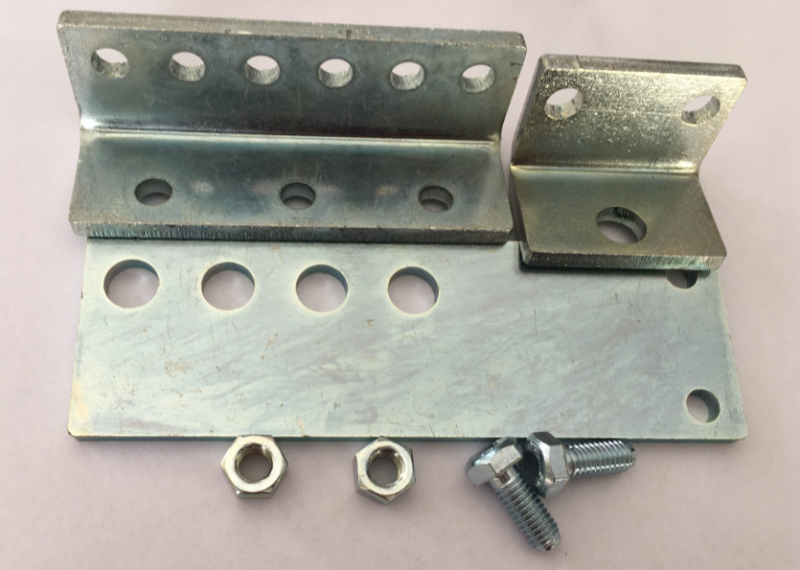 GIBIDI 12520 KIT STAFFE REGOLABILI PER IL FISSAGGIO DI UN OPERATORE MODO 12 VDC